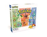 Buffalo Games - Pokemon - Partners: Grass, Fire, Water - 100 Piece Jigsaw Puzzle by Buffalo Games