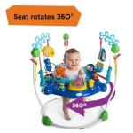 Baby Einstein Neptune's Ocean Discovery Activity Jumper, Ages 6 months +, Multicolored, 32 x 32 x 33.13" by Kids II