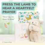 Baby Gift Set with Praying Musical Lamb and Prayer Book in Keepsake Box for Boys and Girls from Tickle & Main