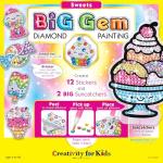 Creativity for Kids Big Gem Diamond Painting Kit - Create Your Own Sweets Stickers & Suncatchers - Diamond Art for Kids from Creativity for Kids