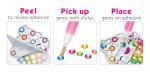 Creativity for Kids Big Gem Diamond Painting Kit - Create Your Own Sweets Stickers & Suncatchers - Diamond Art for Kids from Creativity for Kids