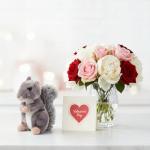 The Petting Zoo Squirrel Stuffed Animal Plushie, Gifts for Kids, Wild Onez Babiez Wildlife Animals, Squirrel Plush Toy, 6 inches by The Petting Zoo