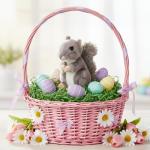 The Petting Zoo Squirrel Stuffed Animal Plushie, Gifts for Kids, Wild Onez Babiez Wildlife Animals, Squirrel Plush Toy, 6 inches by The Petting Zoo