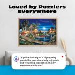 Buffalo Games - Days to Remember - Autumn Memories - 500 Piece Jigsaw Puzzle , Blue,red, Brown , 21.25"L X 15"W from Buffalo Games