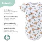 The Peanutshell Newborn Clothes & Accessories Gift Set -16 Piece Layette Set - Wild Jungle - Fits Newborn to 3 Months by 