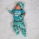 The Peanutshell Newborn Clothes & Accessories Gift Set -16 Piece Layette Set - Wild Jungle - Fits Newborn to 3 Months by 