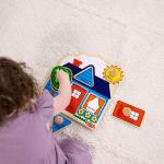 Melissa & Doug First Shapes Jumbo Knob Wooden Puzzle by Melissa and Doug