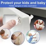 Baby Proofing Magnetic Cabinet Locks, Child Proof Safety Latches for Drawer Cupboard Kitchen Bedroom, Adhesive or Screw Two Installation Methods (16 Locks & 3 Keys) by 