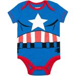 Marvel Baby Boys' 5 Pack Bodysuits - The Hulk, Spiderman, Iron Man and Captain America (0-3 Months) by 