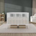 Dream On Me Synergy 5-in-1 Convertible Crib in White, Greenguard Gold Certified from Dream On Me