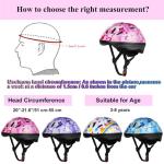 Kids Helmet Adjustable for Kids Ages 3-8 Years Old Boys Girls, Toddler Bike Helmet with Protective Sports Gear Set Knee Elbow Pads Wrist Guards for Cycling Roller Skating Skateboard-(Pink Star) from Lamsion