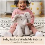 Baby GUND Animated Flappy The Elephant Stuffed Animal Baby Toy Plush, Gray, 12" from Spin Master