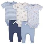 Gerber Baby Boys Casual Stretchy Pant Set, Puppy Playground, 6-9 Months US from Gerber