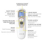 Safety 1st Simple Scan Forehead Thermometer, Grey from Dorel Juvenile Group-CA