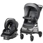 Safety 1st Smooth Ride QCM Travel System, Fast, 1-Hand Lift to fold, High Street by Dorel Juvenile Group