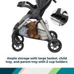 Safety 1st Smooth Ride QCM Travel System, Fast, 1-Hand Lift to fold, High Street by Dorel Juvenile Group