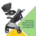 Safety 1st Smooth Ride QCM Travel System, Fast, 1-Hand Lift to fold, High Street by Dorel Juvenile Group