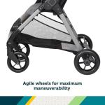 Safety 1st Smooth Ride QCM Travel System, Fast, 1-Hand Lift to fold, High Street by Dorel Juvenile Group