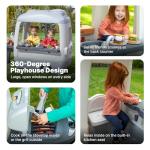 Step2 Adventure Camper Playhouse â Kids Outdoor Playhouse with Realistic Camper Toy Features for Playing Camping, Food Truck, Restaurant and More from The Step2 Company, LLC
