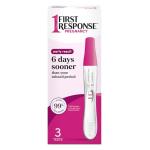 First Response Early Result Pregnancy Test, 3 Tests (Packaging & Test Design May Vary) from CHUW7