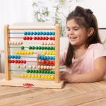 Melissa & Doug Abacus - Classic Wooden Educational Counting Toy With 100 Beads by Melissa & Doug