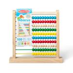 Melissa & Doug Abacus - Classic Wooden Educational Counting Toy With 100 Beads by Melissa & Doug