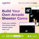 Roblox Coding, Award-Winning, Coding for Kids, Ages 8+ with Online Mentoring Assistance, Learn Computer Programming and Code for Fun Games with Lua and Video Game Programming Software (PC & Mac) from CodaKid