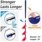 iPlay, iLearn Kids Golf Toys Set W/ Left & Right Club Head, Indoor Outdoor Sport Toy, Training Golf Balls & Club Equipment, Active Exercise Gifts for 3 4 5 6 7 8 Year Olds Boy Toddler Child Girl, Blue by iPlay, iLearn