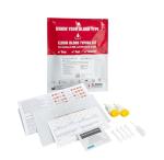 Eldoncard Blood Type Test (Complete Kit) - Air Sealed Envelope, Safety Lancet, Micropipette, Cleansing Swab by Eldon Biologicals