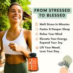 Organic Ashwagandha Capsules - High Potency 1300 mg: Ultimate Natural Sleep Support, Immune Support, Focus, and Energy Supplement with Black Pepper for Wellbeing and Vitality by NutriRise