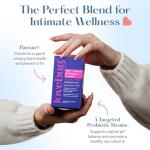 Lovebug Yeast + Vaginal pH Support | Clinically Studied Ingredients for Yeast & UTIs | Multi Strain 50 Billion CFU | 60 Capsules by LoveBug Nutrition, Inc.