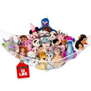 Lilly's Love Stuffed Animal Storage Hammock - Large "STUFFIE Party Hammock" - Organize Stuffed Animals and Children's Toys with this Stuffed Animal Net from Lilly's Love