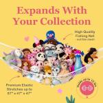 Lilly's Love Stuffed Animal Storage Hammock - Large "STUFFIE Party Hammock" - Organize Stuffed Animals and Children's Toys with this Stuffed Animal Net from Lilly's Love