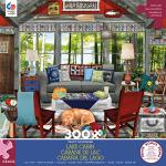 Ceaco - Tracy Flickinger - Lake Cabin - Oversized 300 Piece Jigsaw Puzzle from CEACO