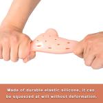 2 PCS Funny Pimple Popping Stress Relief Toy Set Squeeze Out Blackheads in Nose to Relieve Stress Novelty Toys Gifts (D) by KRYCRHIA