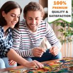 1000 Piece Jigsaw Puzzles for Adults - Set of 3 Puzzles for Men and Women by QUOKKA - Funny Animals for Kids Ages 8-12 and Up - Colourful Game with Cats Dogs Pets for Family from Adducate Ukraine LLC