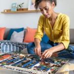 1000 Piece Jigsaw Puzzles for Adults - Set of 3 Puzzles for Men and Women by QUOKKA - Funny Animals for Kids Ages 8-12 and Up - Colourful Game with Cats Dogs Pets for Family from Adducate Ukraine LLC