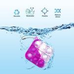 LAHAND 50Pcs Mini Pop Keychain Simple Silicone Stress Relief Fidget Hand Toys Push Bubble Wrap Pop Toys Anxiety Stress Reliever for Kids Adults from LAHAND