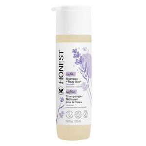 The Honest Company Truly Calming Lavender Shampoo + Body Wash, Tear Free Baby Shampoo + Body Wash, Naturally Derived Ingredients, Sulfate & Paraben Free Baby Wash, 10 Fl Oz from The Honest Company