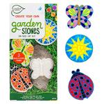 Creative Roots Paint Your Own Butterfly, Ladybug & Sun Stepping Stone - Kids Arts & Crafts Painting Kit - Fun Indoor or Outdoor Activity for Girls and Boys by Horizon Group USA