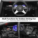 Costzon Ride on Car, Licensed Mercedes-Benz Maybach, 12V Battery Powered Toy w/ 2 Motors, 2.4G Remote Control, 3 Speeds, Lights, Horn, Music, Truck, Electric Vehicle for Kids from Costzon