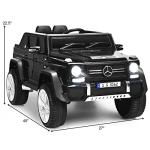 Costzon Ride on Car, Licensed Mercedes-Benz Maybach, 12V Battery Powered Toy w/ 2 Motors, 2.4G Remote Control, 3 Speeds, Lights, Horn, Music, Truck, Electric Vehicle for Kids from Costzon