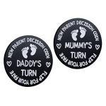 New Dad Mom Gifts Funny Decision Making Coin, New Baby Gift for Parent Mummy Daddy Pregnancy Women First Time to be Moms Dads Mother's Day Father's Day Gifts Double Sided from Vichona