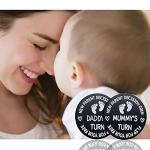 New Dad Mom Gifts Funny Decision Making Coin, New Baby Gift for Parent Mummy Daddy Pregnancy Women First Time to be Moms Dads Mother's Day Father's Day Gifts Double Sided from Vichona