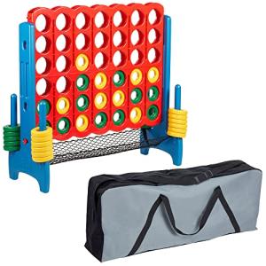 ECR4Kids Jumbo 4-To-Score with Mesh Net and Carry Bag, Giant Game, Assorted from ECR4Kids