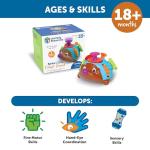 Learning Resources Spike the Fine Motor Hedgehog Fidget Friend -Ages 18+ months Fine Motor and Sensory Play Toy, Easter Toys for kids, Educational Toys for Toddlers, Toddler Montessori Toys from Learning Resources