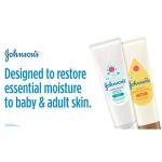 Johnson's Creamy Oil for Baby with Shea & Cocoa Butter, Moisturizing Body Lotion with Gentle Fragrance, Hypoallergenic, Non-Greasy, Paraben-Free, Phthalate-Free and Dye-Free, 8 fl. oz from Johnson & Johnson SLC