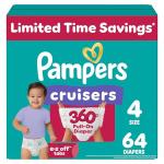 Pampers Cruisers 360 Diapers Size 4 64 Count from AmazonUs/PRFY7