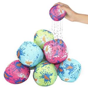 24 Pack - 3" Water Bomb Splash Balls - Water Absorbent Ball - Kids Pool Toys, Outdoor Water Activities for Kids, Pool Beach Party Favors. Water Fight Games By 4E's Novelty from 4E's Novelty
