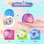 24 Pack - 3" Water Bomb Splash Balls - Water Absorbent Ball - Kids Pool Toys, Outdoor Water Activities for Kids, Pool Beach Party Favors. Water Fight Games By 4E's Novelty from 4E's Novelty